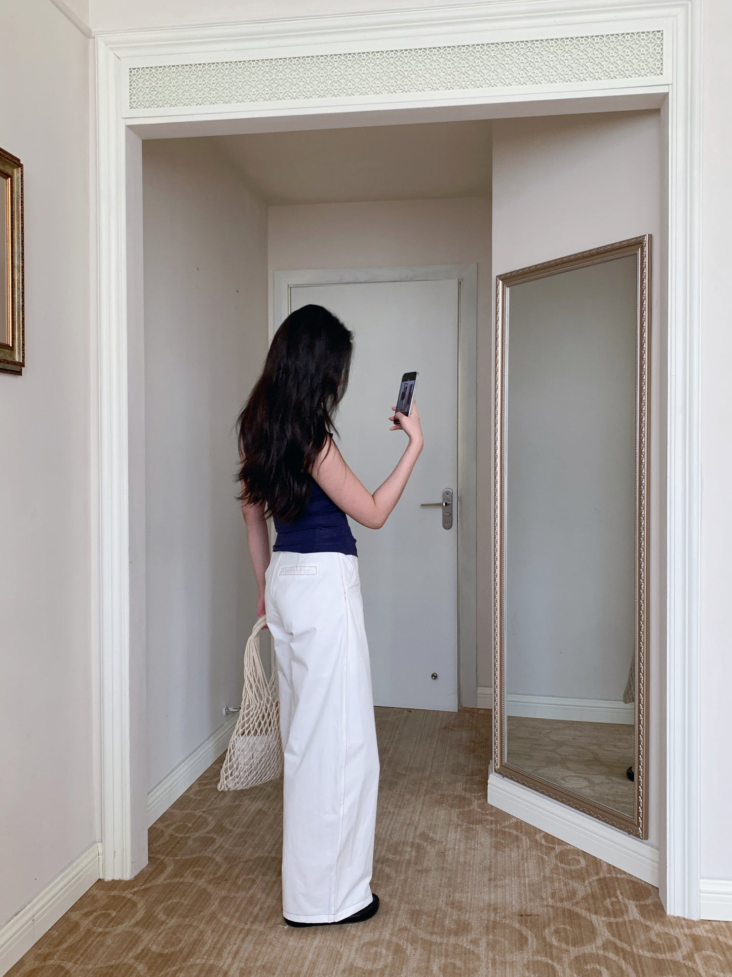 9090girl! Mesh Tote- Styled With Inner Pouch