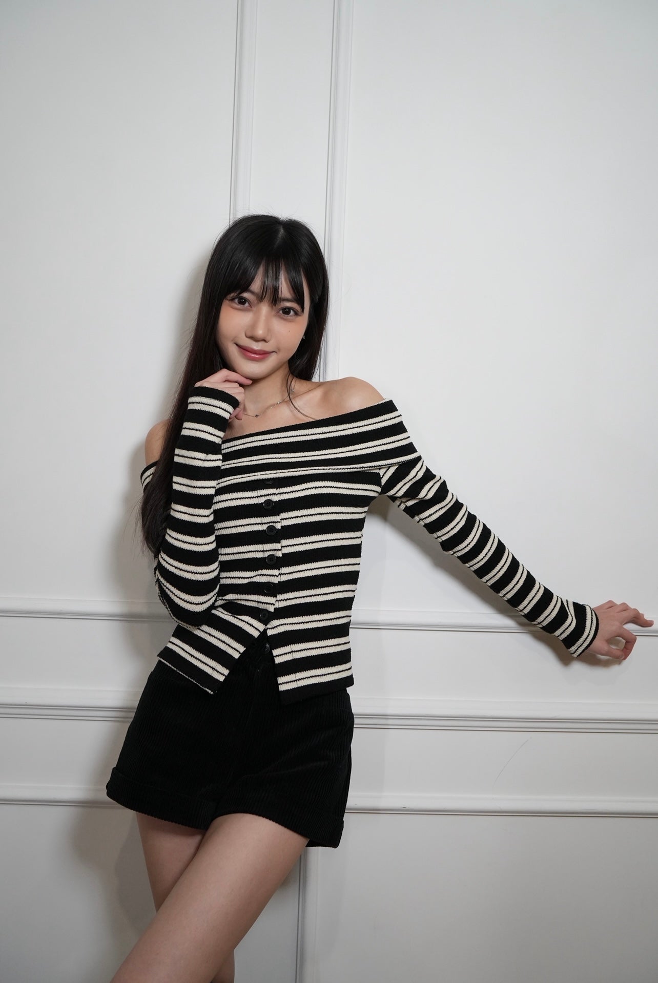 A22 Necy Pure Seduction Stripe-Knit