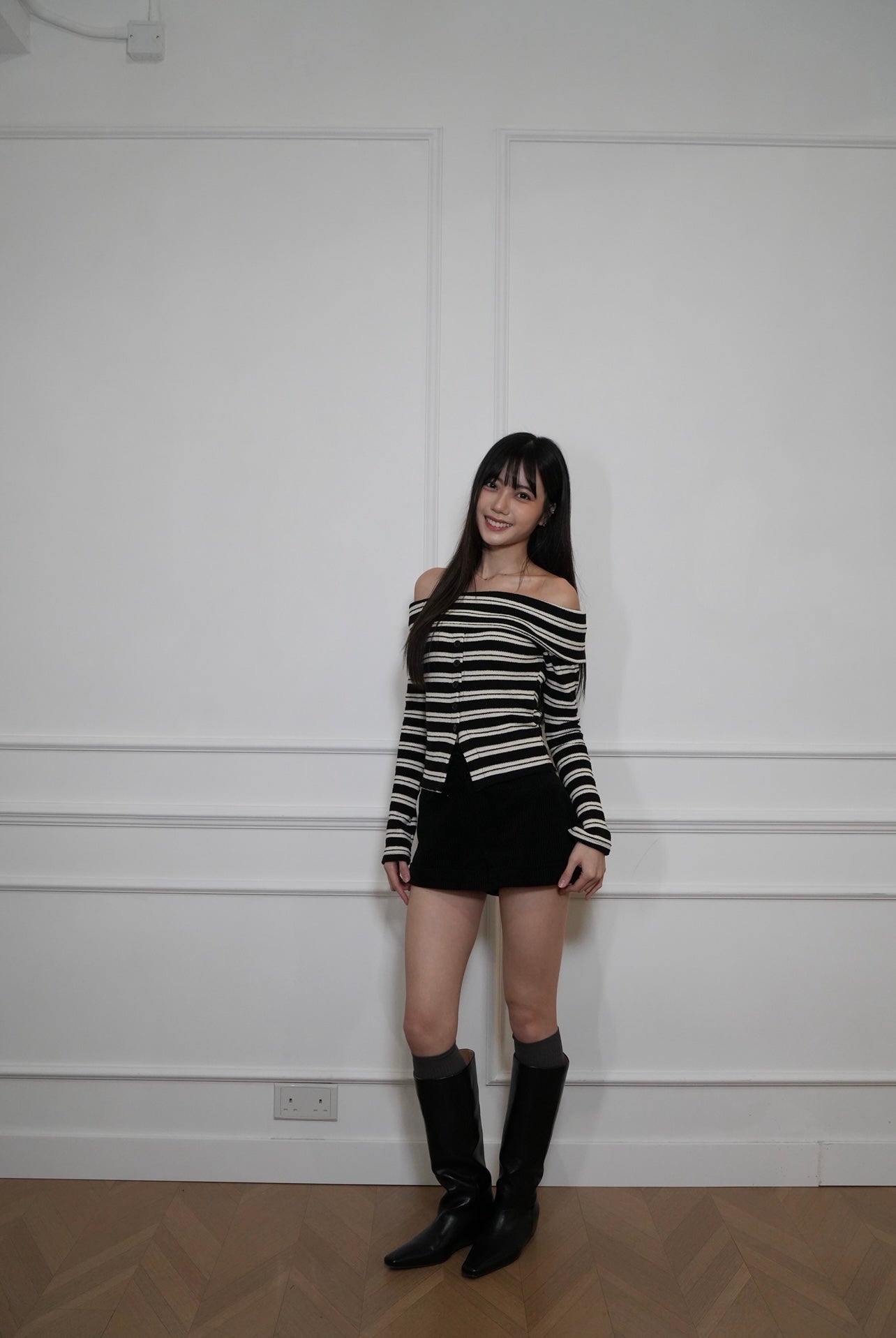 A22 Necy Pure Seduction Stripe-Knit