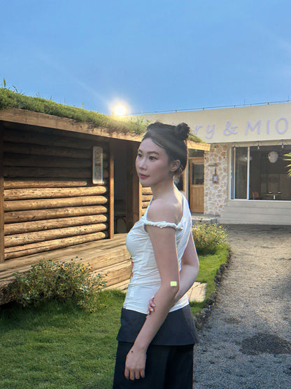 Jeju Onni Bloom Top & Strap Set