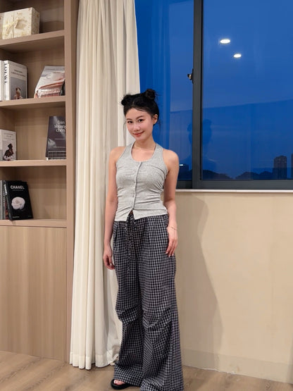 J-Pop Check Pants
