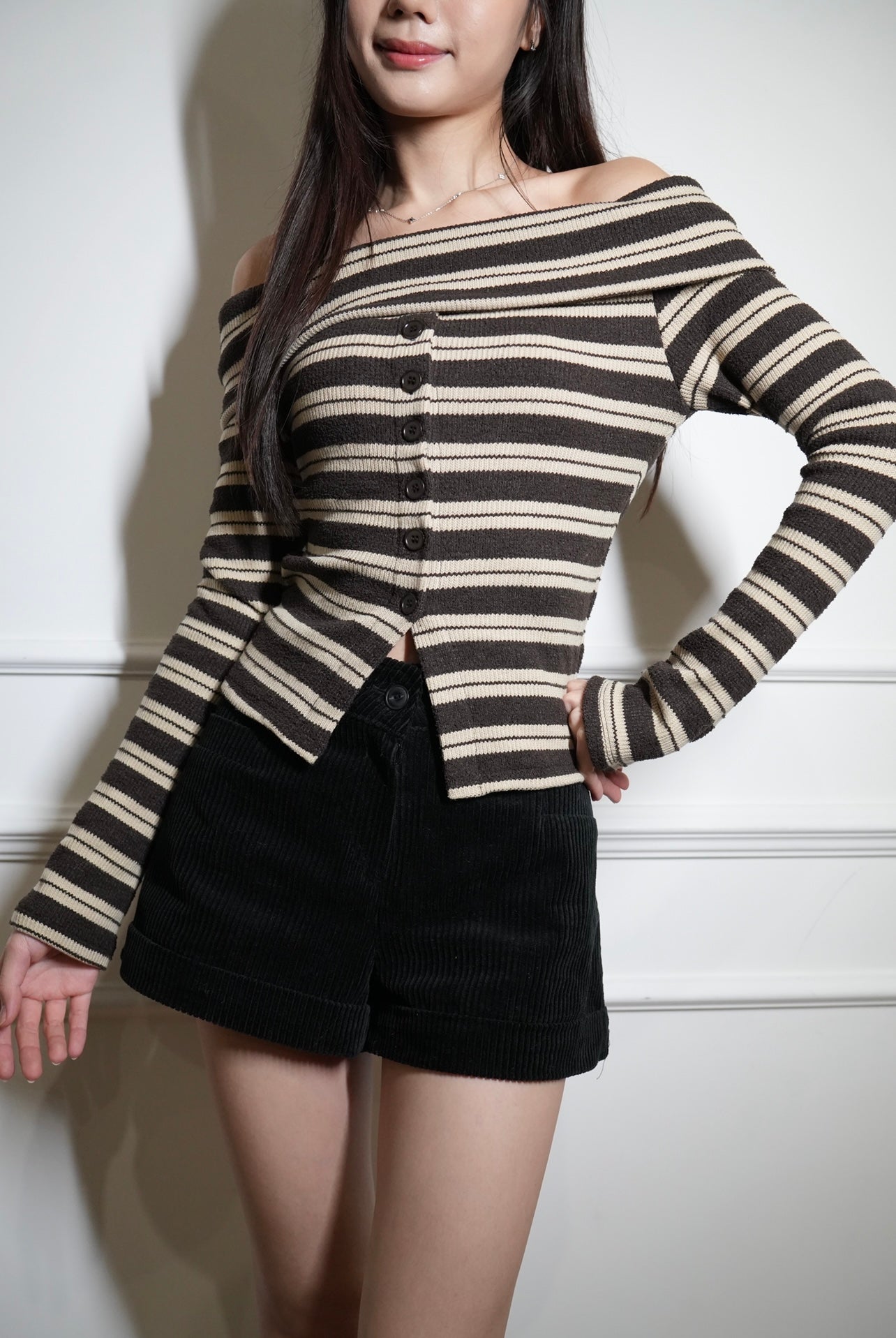 A22 Necy Pure Seduction Stripe-Knit