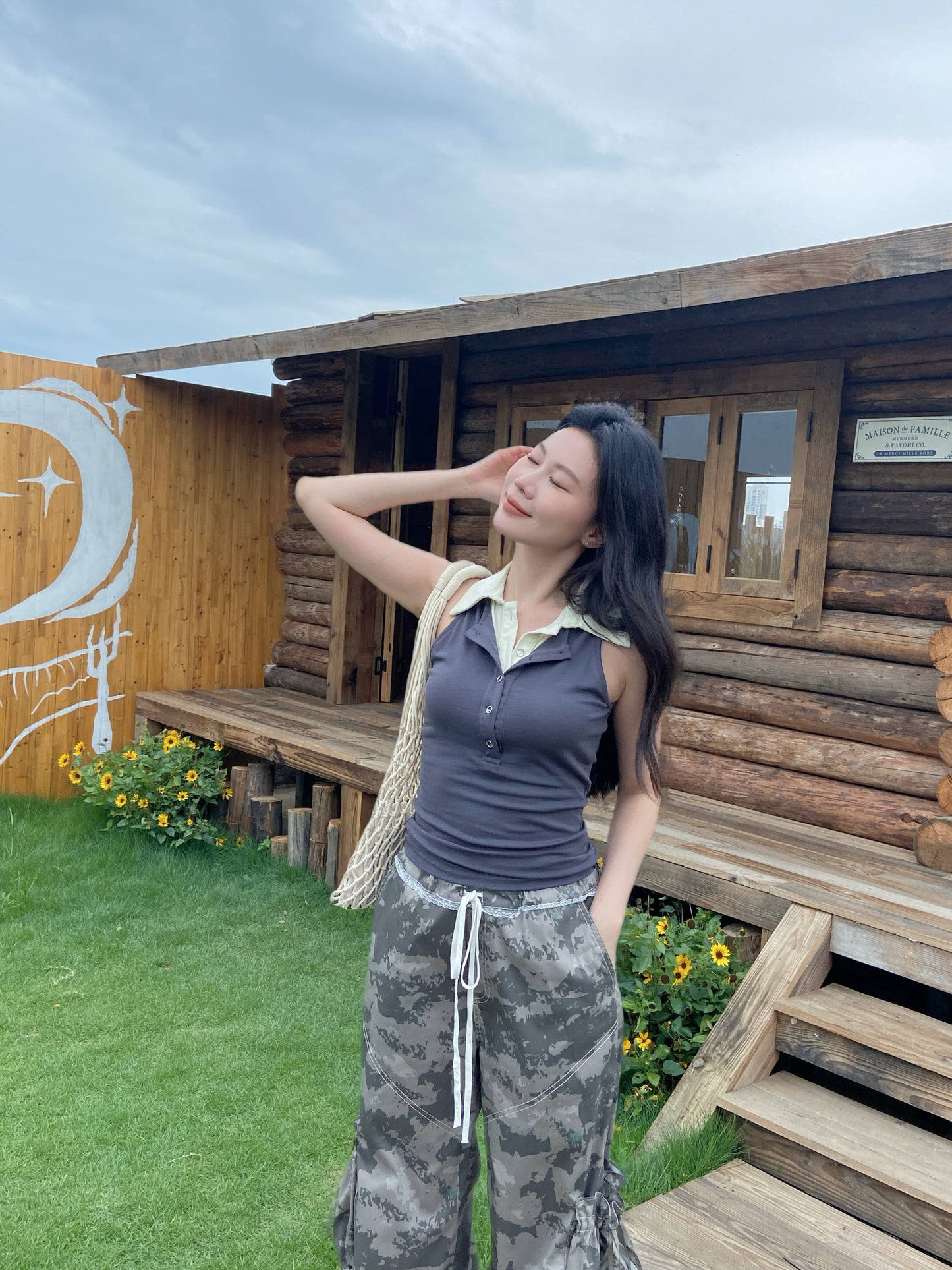 9090girl! Mesh Tote- Styled With Inner Pouch