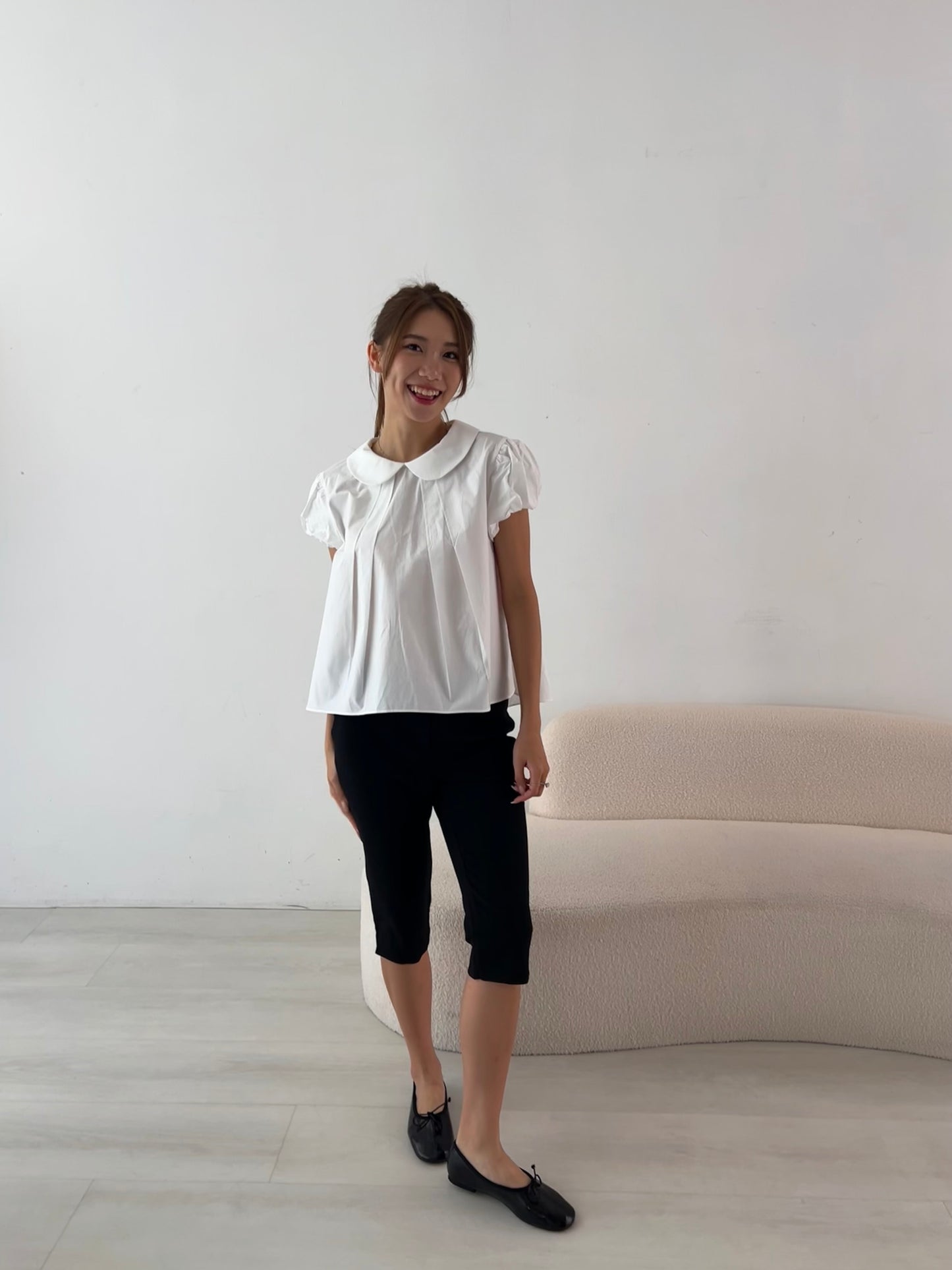 The perfect black capri pants