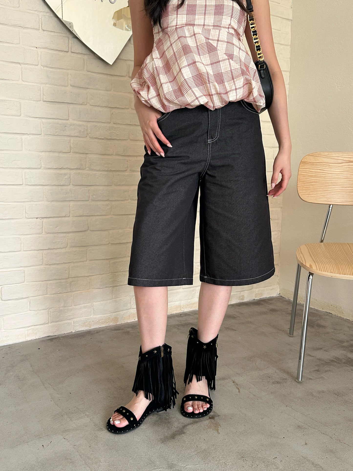 Baha Leather Boot Sandals