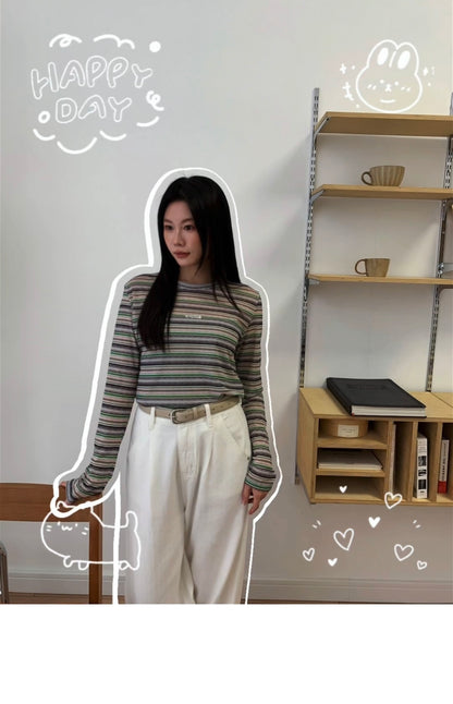 FLASHY DRUNK~ Cooling long-sleeved tee