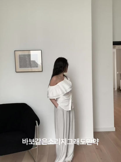 (Everyone screams!) Comfortable cotton pants